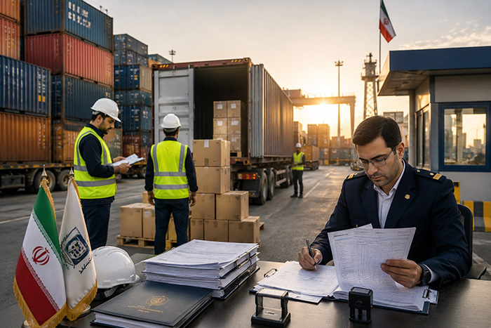 خدمات ترخیص کالا شرکت سپنتا گستر دانا